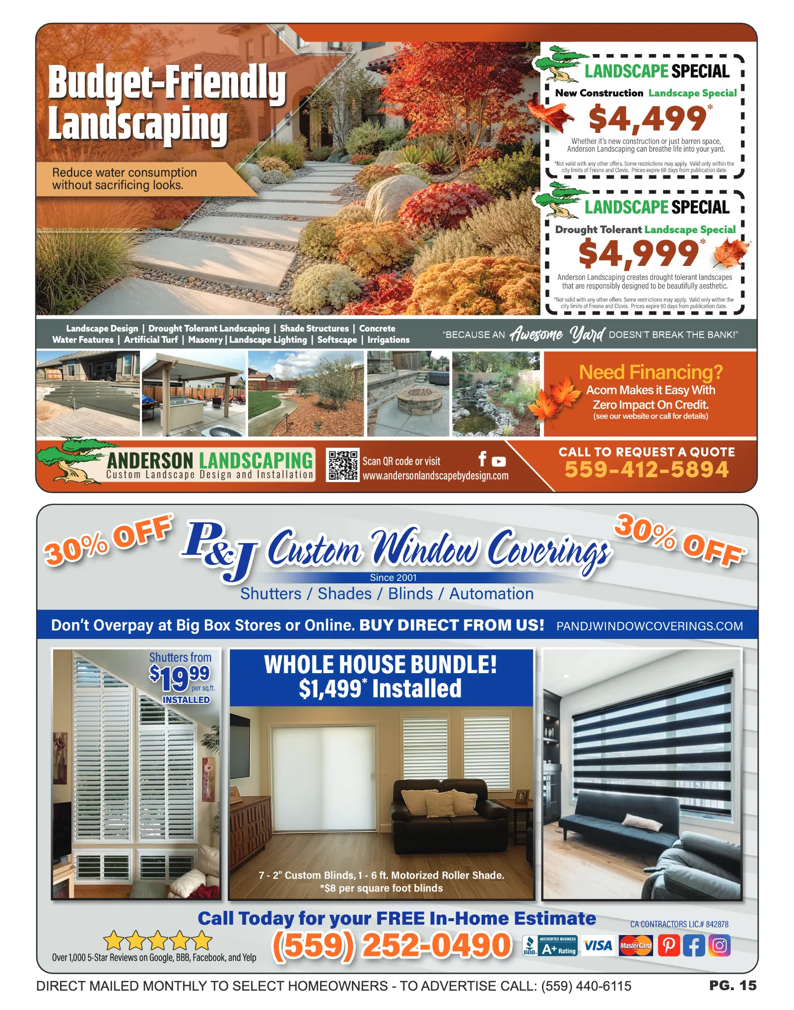 Fresno/Clovis Home Pros Magazine — Sep/Oct 2026, page 15