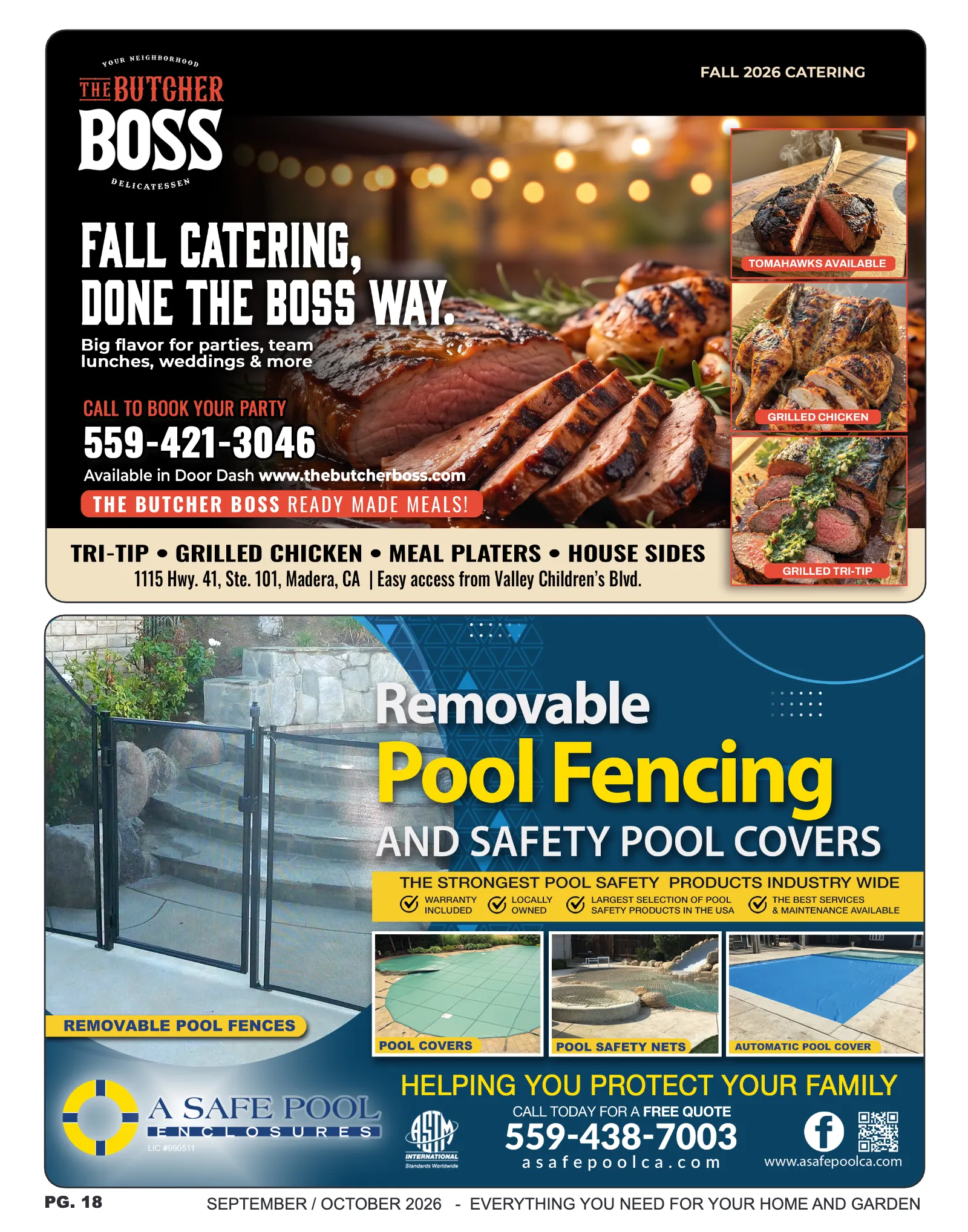 Fresno/Clovis Home Pros Magazine — Sep/Oct 2026, page 18