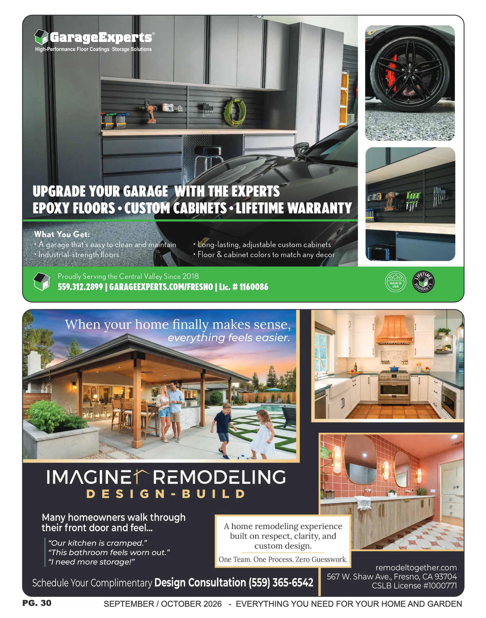 Fresno/Clovis Home Pros Magazine — Sep/Oct 2026, page 30